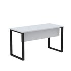 Mesa Escritório Diretor 134x60x75cm M1340p25tub 134cm Cinza E