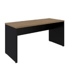 Mesa Escritório Diretor 150x60cm Tampo Com 30mm Pé Painel Ama