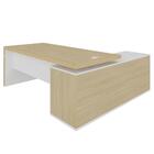 Mesa Escritório Em L E Balcão 2 Portas 3 Gavetas Corp A06 Car