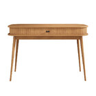 Mesa Escritório Madeira Escrivaninha Compacta Jari Moderna Ro