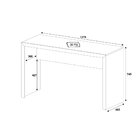 Mesa Escritório Me4135 Tecno Mobili