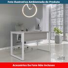 Mesa Escritório P25 Tub Pandin 120 Cm (larg) Tampo Mdp Cinza