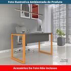 Mesa Escritório P25 Tub Pandin 120 Cm (larg) Tampo Mdp Grafit
