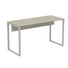 Mesa Escritório P25 Tub Pandin 120 Cm (larg) Tampo Mdp Noguei