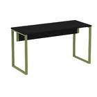 Mesa Escritório P25 Tub Pandin 120 Cm (larg) Tampo Mdp Preto