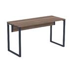 Mesa Escritório P25 Tub Pandin 120 Cm (larg) Tampo Mdp Walnut
