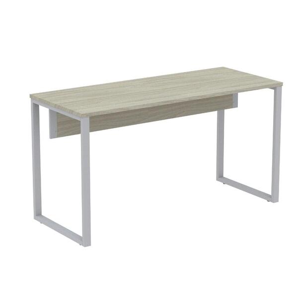 Mesa Escritório P25 Tub Pandin 150 Cm (larg) Tampo Mdp Noguei