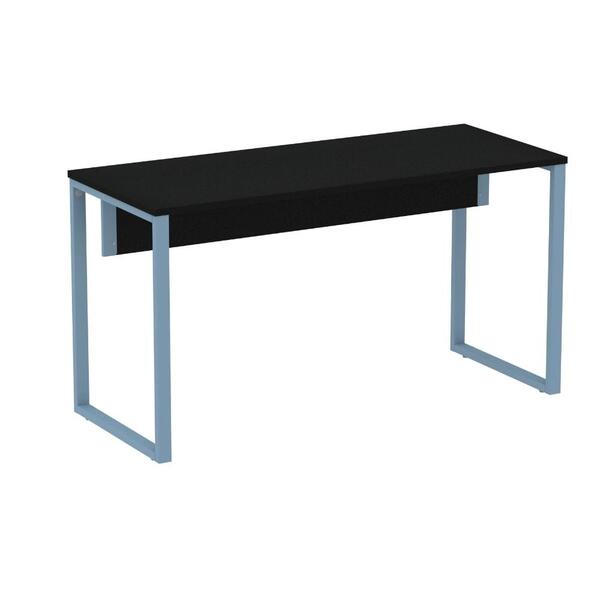 Mesa Escritório P25 Tub Pandin 150 Cm (larg) Tampo Mdp Preto