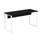 Mesa Escritório P25 Tub Pandin 150 Cm (larg) Tampo Mdp Preto
