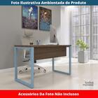 Mesa Escritório P25 Tub Pandin 150 Cm (larg) X 70 Cm Prof Tam