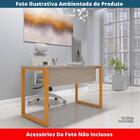 Mesa Escritório P25 Tub Pandin 170cm (larg) X 70cm Prof Tampo