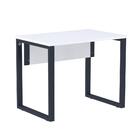 Mesa Escritório P25 Tub Pandin 90 Cm (larg) Tampo Mdp Branco