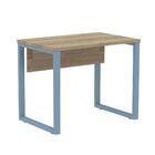 Mesa Escritório P25 Tub Pandin 90 Cm (larg) Tampo Mdp Noce Na