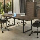 Mesa Escritorio Reuniao Industrial 220 Cm Frame F220 Kappesbe