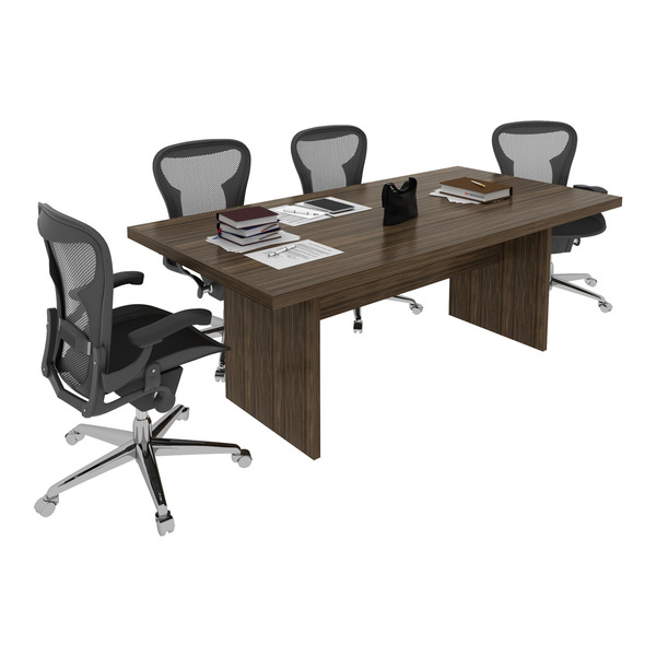 Mesa Escritório/reunião Multimóveis Cr25027 Rustica