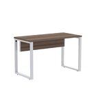 Mesa Escritório Secretária M1200p25tub 120cm Pandin Walnut E