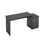 Mesa Escritório Vinci Chumbo