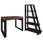 Mesa Escrivaninha 105cm Squad E Estante Livreiro Stela A06 Ip