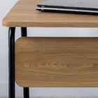 Mesa Escrivaninha 120 Cm 27989 Hanover Preto Artesano