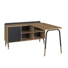 Mesa Escrivaninha 120cm Balcão 1 Gaveta 1 Porta 136cm Home Of