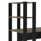 Mesa Escrivaninha 134x120 Cm 3 Prateleiras Arly