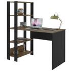 Mesa Escrivaninha 134x120 Cm 3 Prateleiras Arly