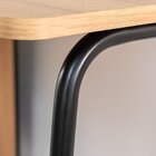 Mesa Escrivaninha 136cm Balcão Credenza 1 Gav 1 Porta 136cm H