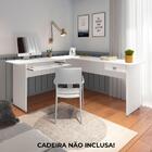 Mesa Escrivaninha 1 Gaveta E Estante 10 Nichos Arly