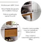 Mesa Escrivaninha 1 Gaveta Mdf 110 Cm 2806 Milani Store