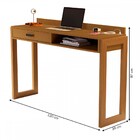 Mesa Escrivaninha 1 Gaveta Nature 6055 - Jb Bechara