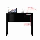 Mesa Escrivaninha 1 Gaveta Preto Tx Nt2000 - Notavel