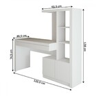 Mesa Escrivaninha 2  Portas 1 Gaveta Para Computador Homework