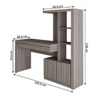 Mesa Escrivaninha 2  Portas 1 Gaveta Para Computador Homework