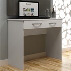 Mesa Escrivaninha 2 Gavetas Branco 400102 - Vbf Móveis