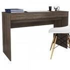 Mesa Escrivaninha 2 Gavetas Rústico Msm439 - Móvel Bento