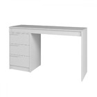Mesa Escrivaninha 3 Gavetas Branco - Brv
