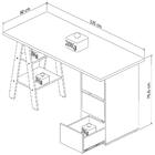 Mesa Escrivaninha 3 Gavetas Esc3005 Apt