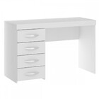 Mesa Escrivaninha 4 Gavetas Branco 711 - Soluzione