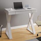 Mesa Escrivaninha 90cm Veneti E Estante Livreiro 45x81cm Lean