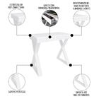 Mesa Escrivaninha 90cm Veneti E Estante Livreiro 90x187cm Lea