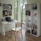 Mesa Escrivaninha 90cm Veneti E Estante Livreiro 90x187cm Lea