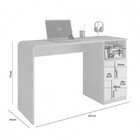 Mesa Escrivaninha  Alice Candian 2 Gavetas Cinamomo - Jcm Móv