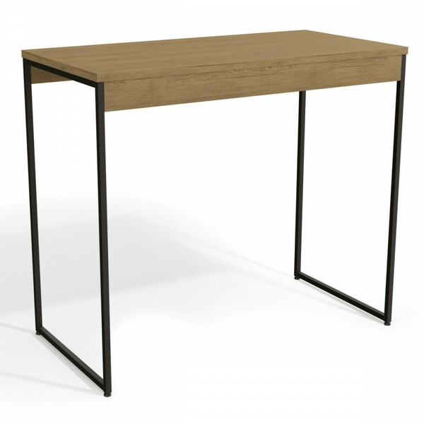 Mesa Escrivaninha Alta Freijó/preto Fosco Li016 - Kappesberg