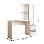 Mesa Escrivaninha Alune Com Estante 1 Porta 1 Gaveta Branco -