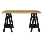 Mesa Escrivaninha Art Ii 4 Prateleiras Olmo/preto - Artany