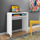 Mesa Escrivaninha Branca Smile 68cm
