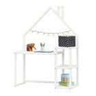Mesa Escrivaninha Branco Infantil Madeira Montessori 3 Pratel