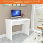 Mesa Escrivaninha Branco Me4139 - Tecno Mobili