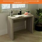 Mesa Escrivaninha Carvalho Me4139 - Tecno Mobili