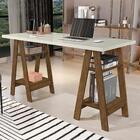 Mesa Escrivaninha Cavalete Para Home Office Basoto Caleb Off